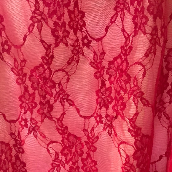 One Shoulder Lace Mini Dress - Picture 2 of 3